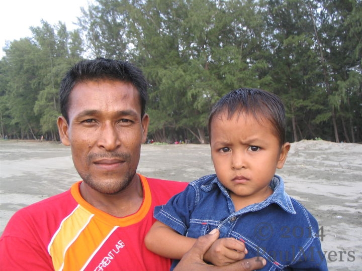 Father and son